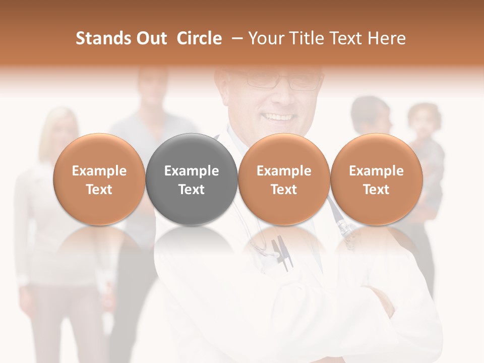 Pattern Motion Lightening PowerPoint Template