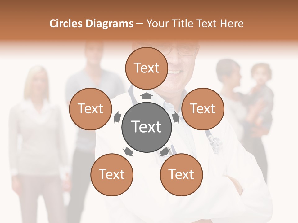 Pattern Motion Lightening PowerPoint Template