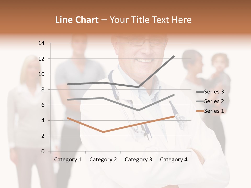 Pattern Motion Lightening PowerPoint Template