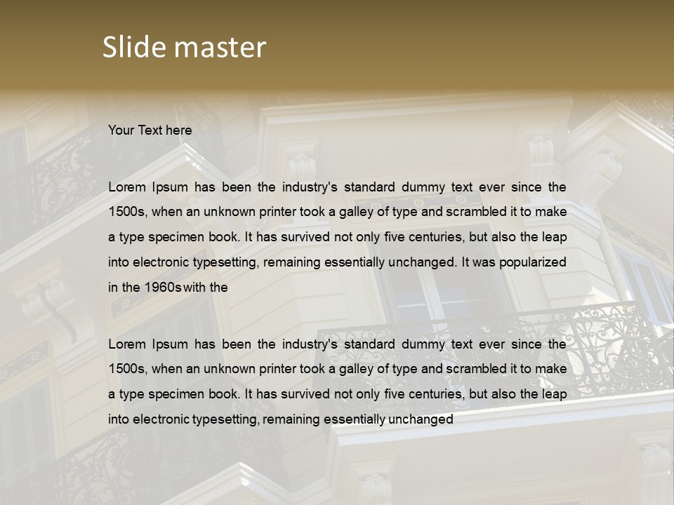 Man Husband Smart PowerPoint Template