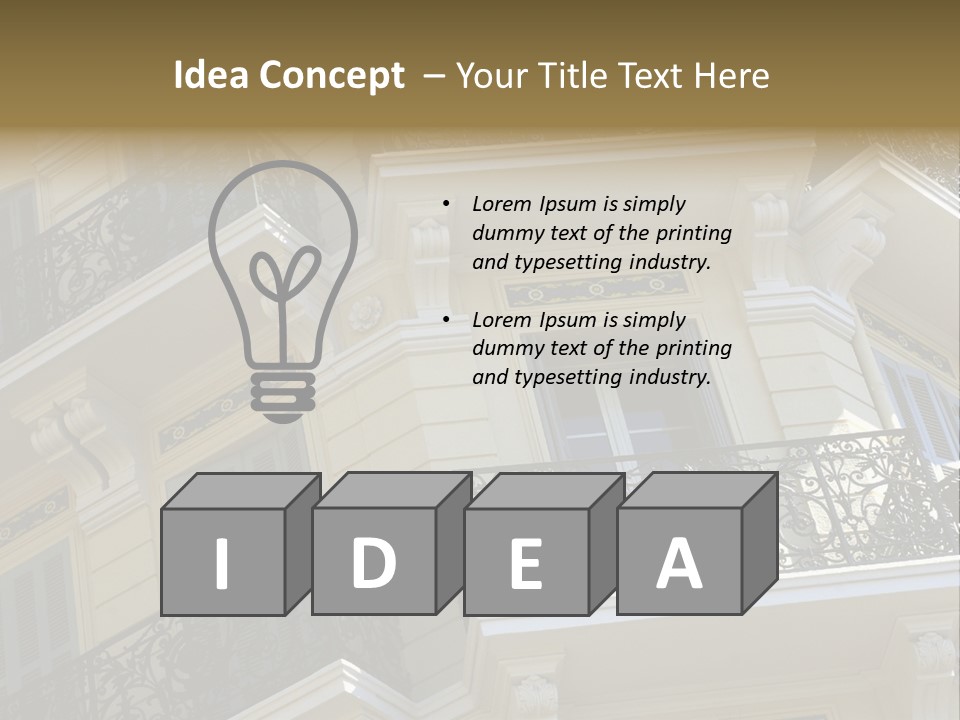 Man Husband Smart PowerPoint Template