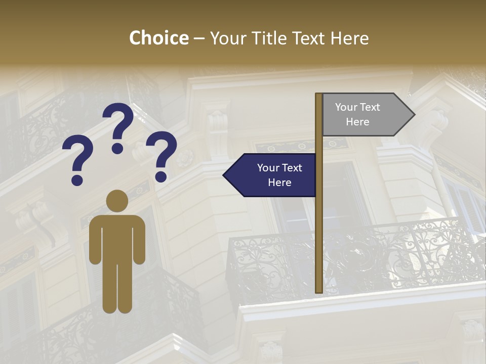 Man Husband Smart PowerPoint Template