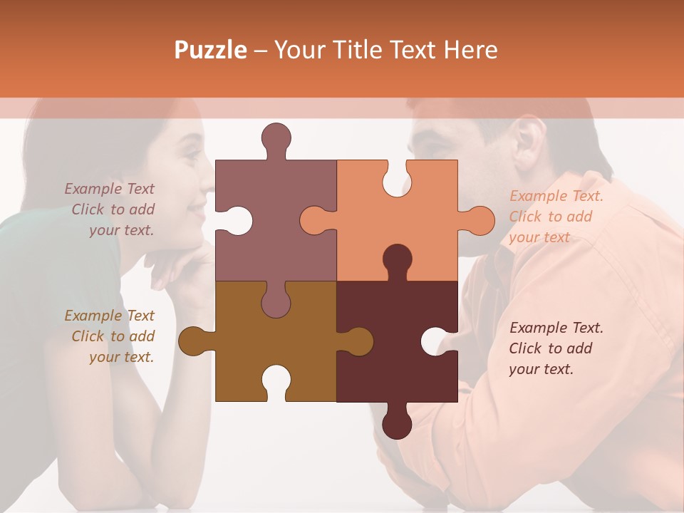 Man Husband Smart PowerPoint Template