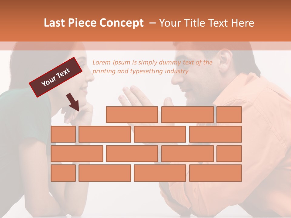 Man Husband Smart PowerPoint Template