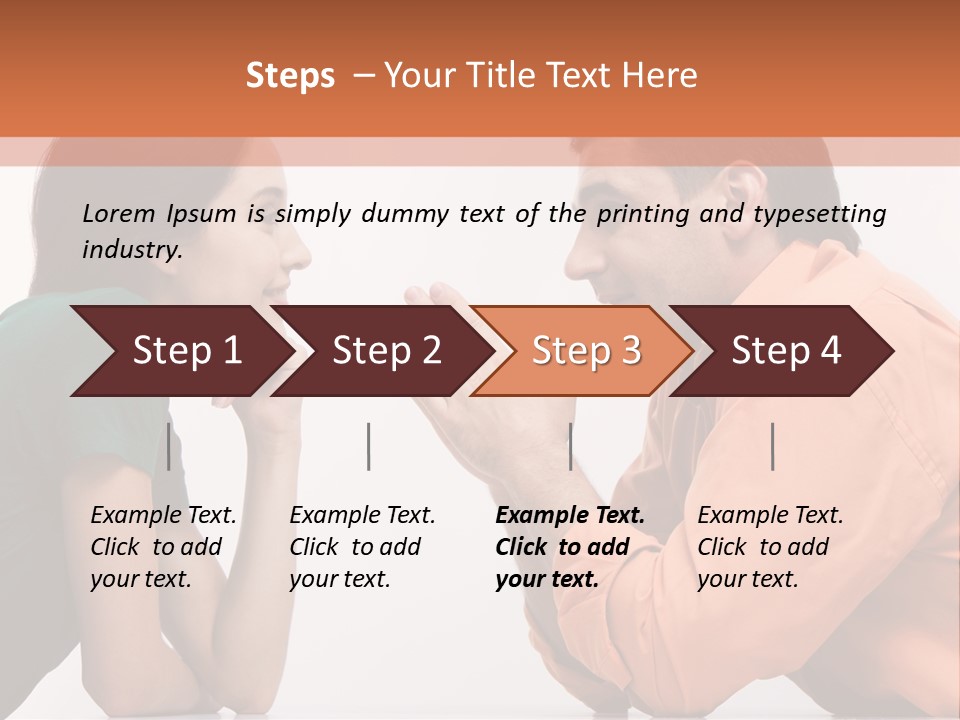 Man Husband Smart PowerPoint Template
