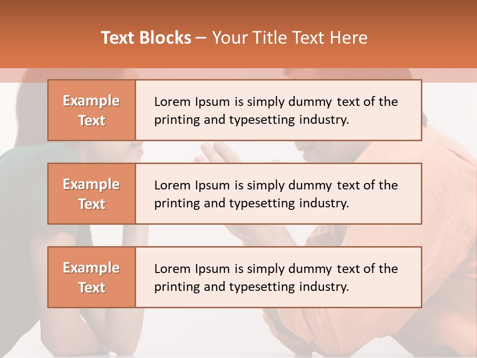 Man Husband Smart PowerPoint Template