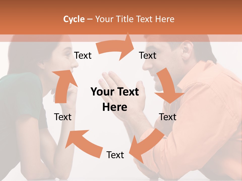 Man Husband Smart PowerPoint Template