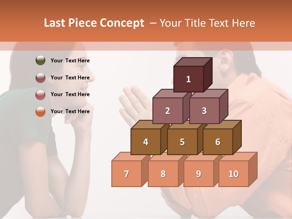 Man Husband Smart PowerPoint Template