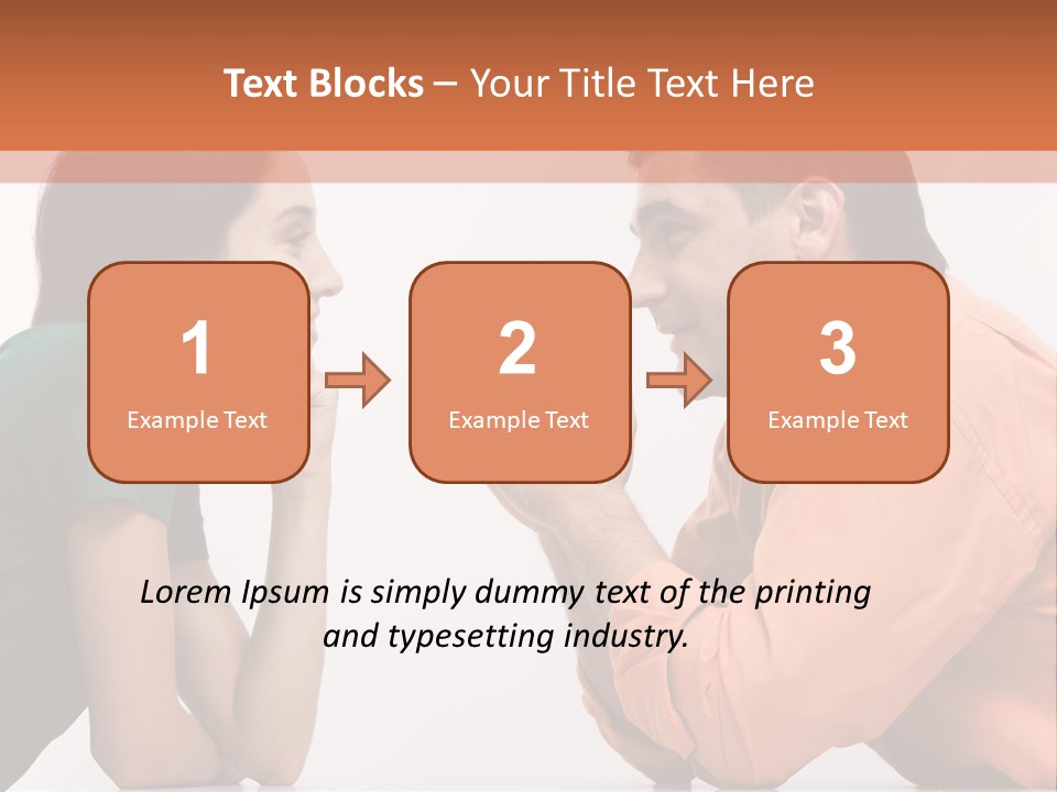 Man Husband Smart PowerPoint Template