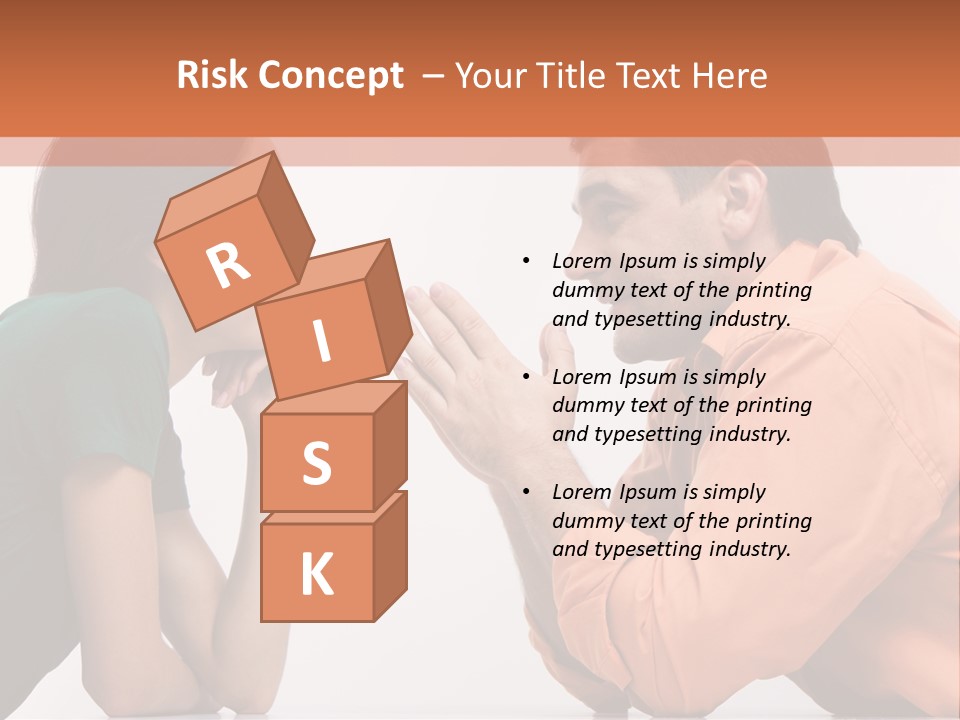 Man Husband Smart PowerPoint Template