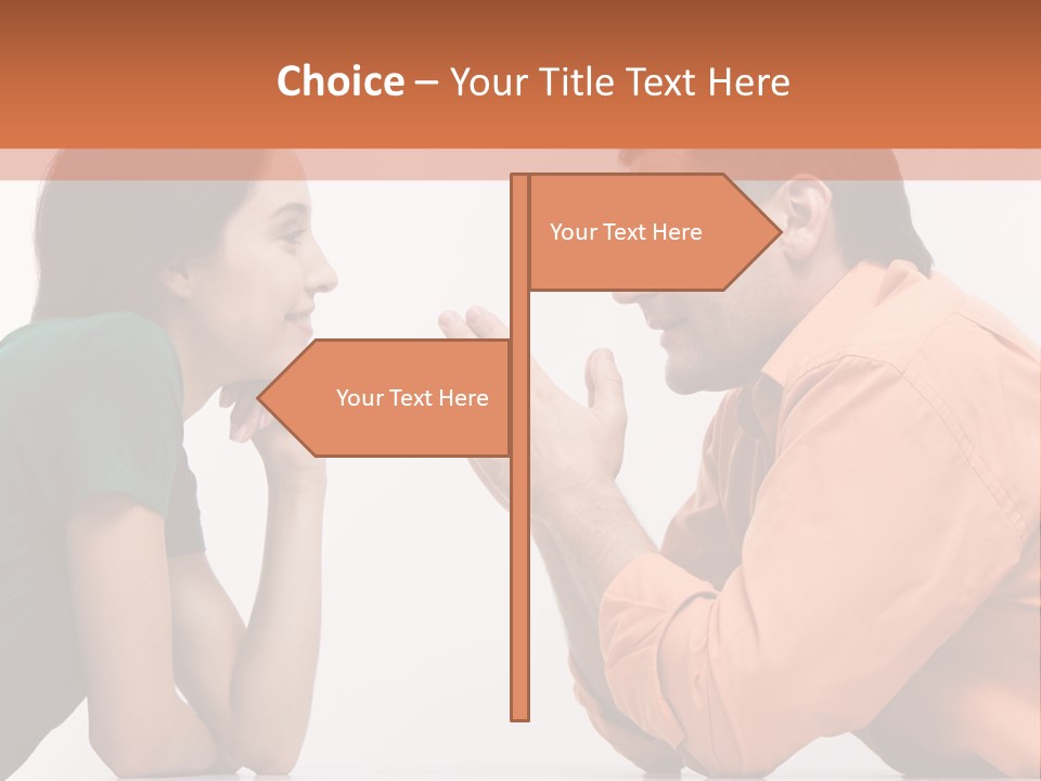 Man Husband Smart PowerPoint Template