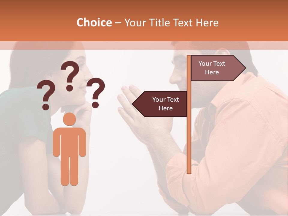 Man Husband Smart PowerPoint Template
