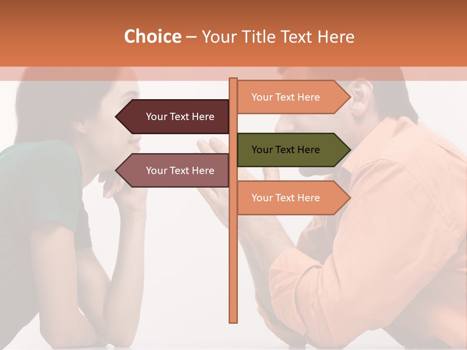 Man Husband Smart PowerPoint Template