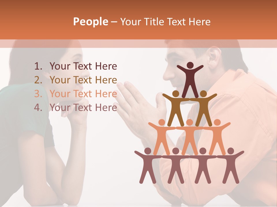 Man Husband Smart PowerPoint Template