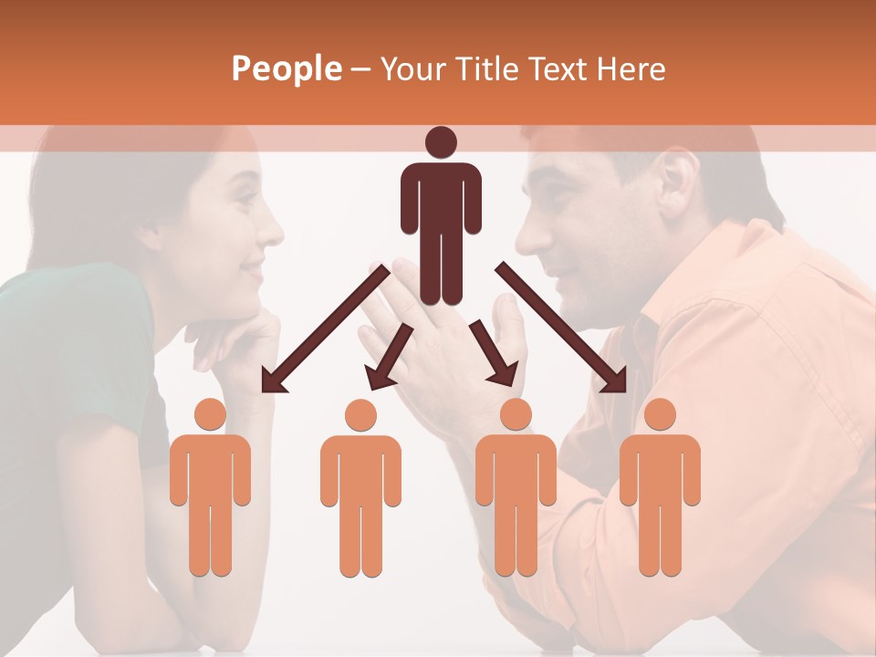 Man Husband Smart PowerPoint Template