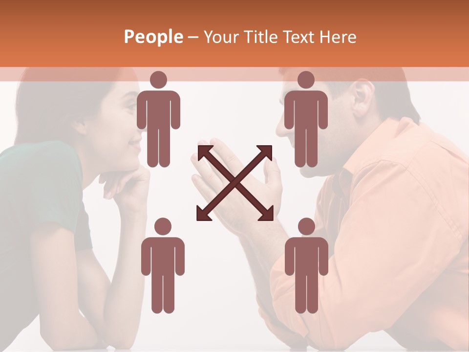 Man Husband Smart PowerPoint Template