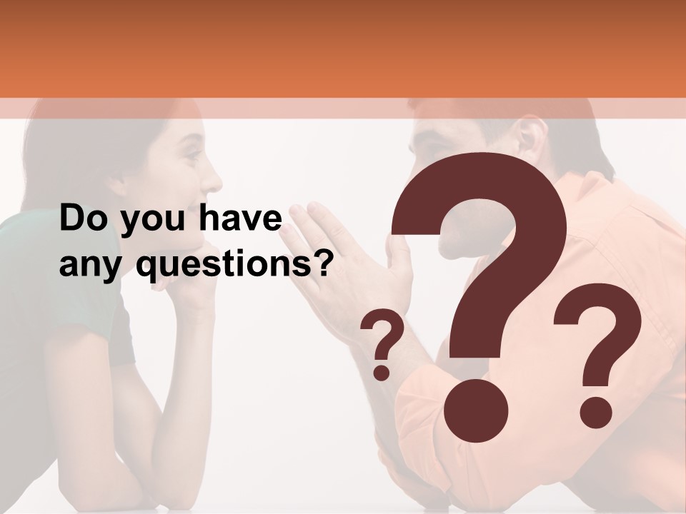 Man Husband Smart PowerPoint Template