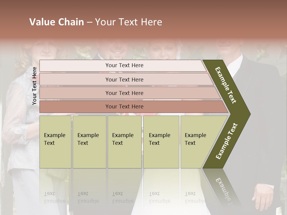 Happiness Caucasian Marriage PowerPoint Template