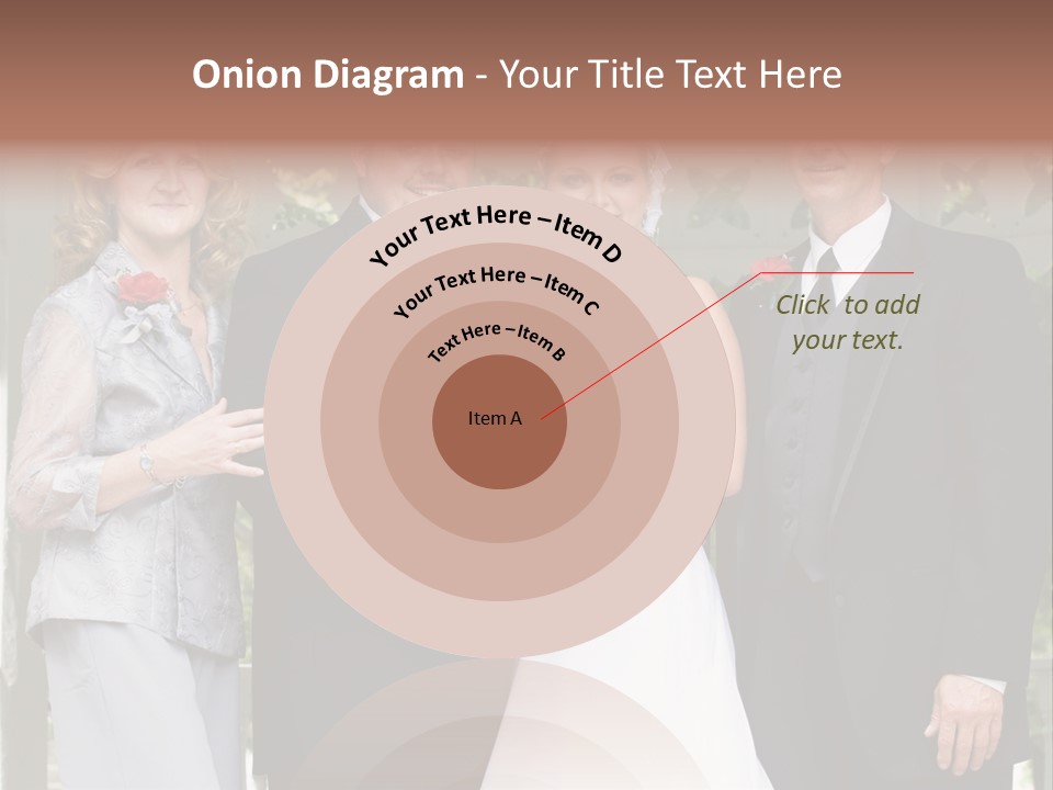 Happiness Caucasian Marriage PowerPoint Template