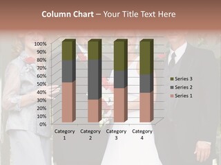 Happiness Caucasian Marriage PowerPoint Template