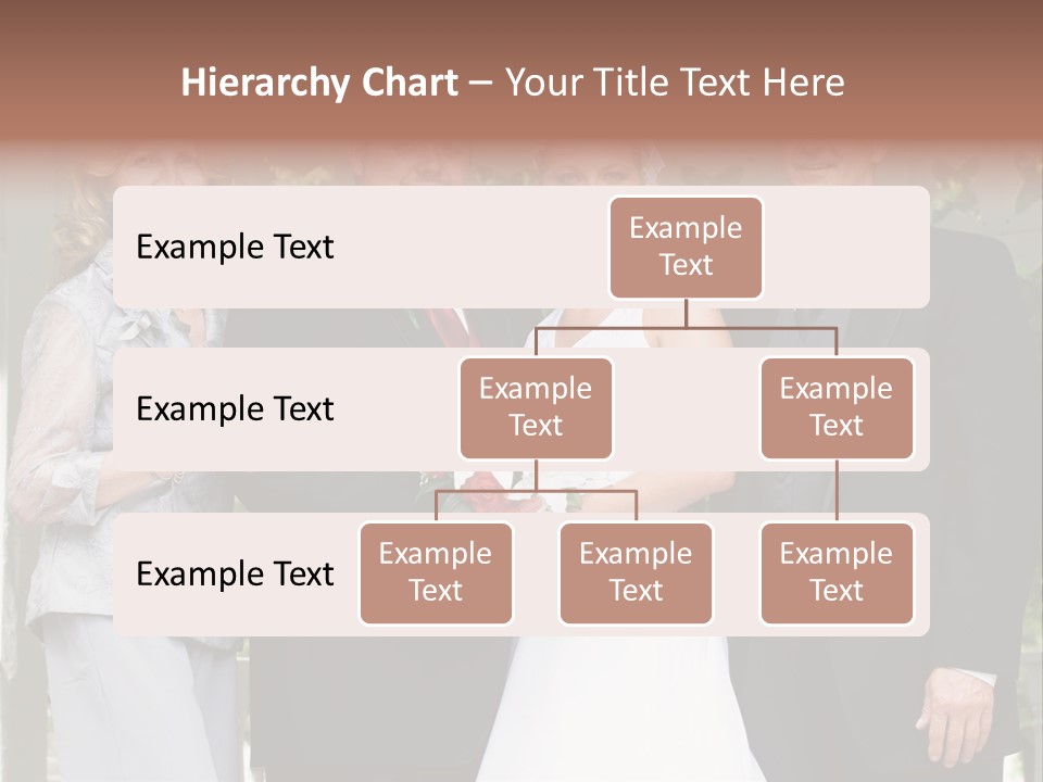 Happiness Caucasian Marriage PowerPoint Template