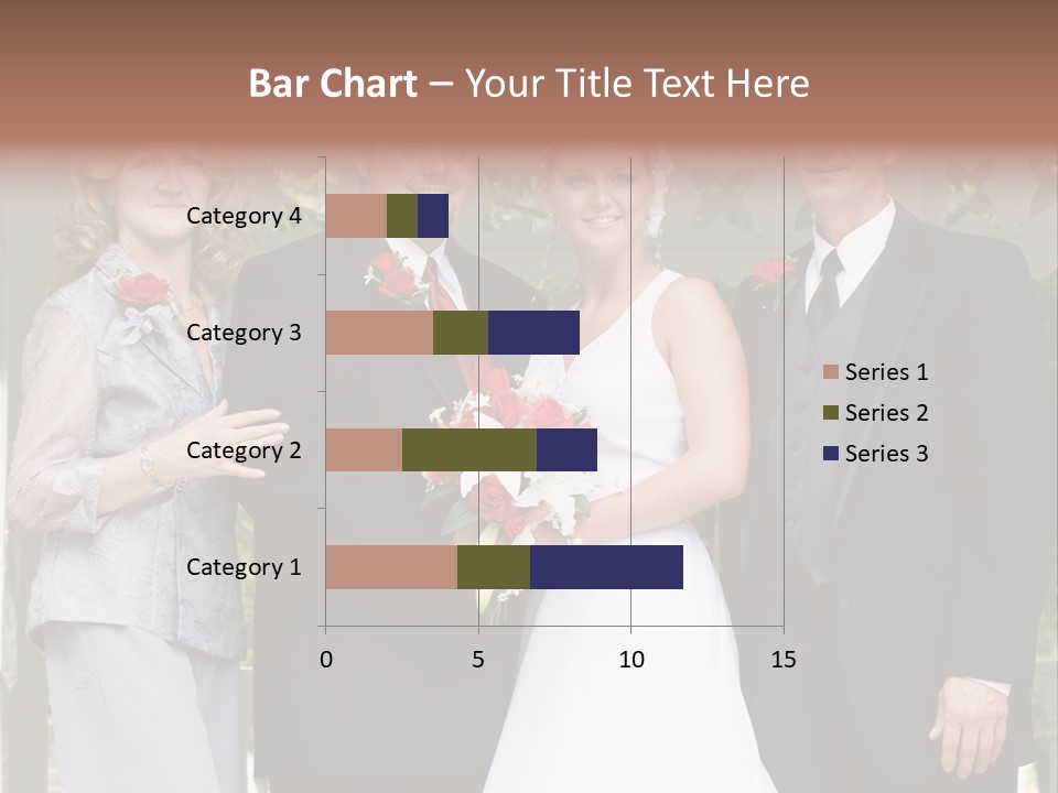 Happiness Caucasian Marriage PowerPoint Template