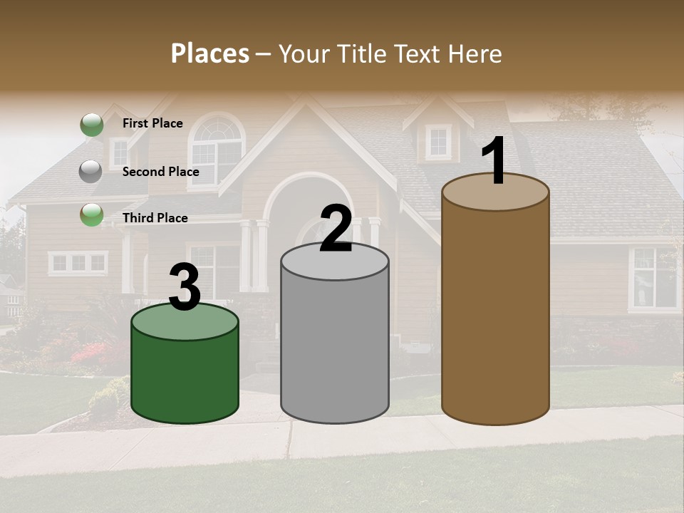 Custom Expensive Landscape PowerPoint Template