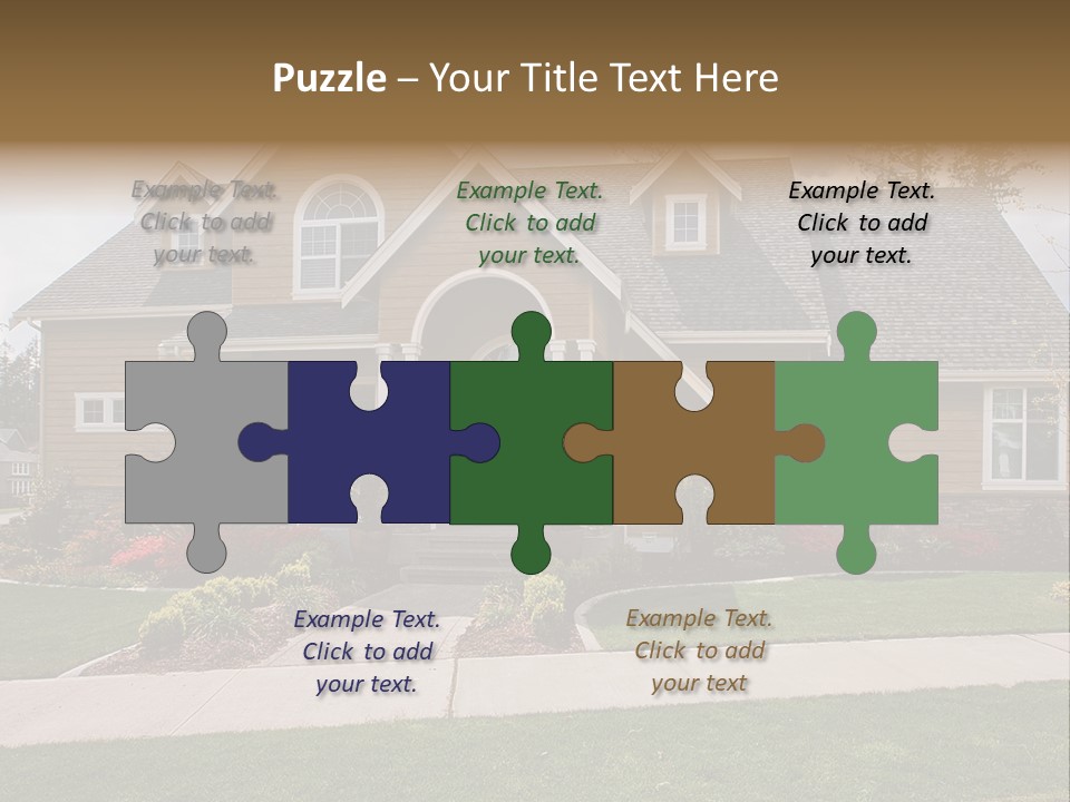 Custom Expensive Landscape PowerPoint Template