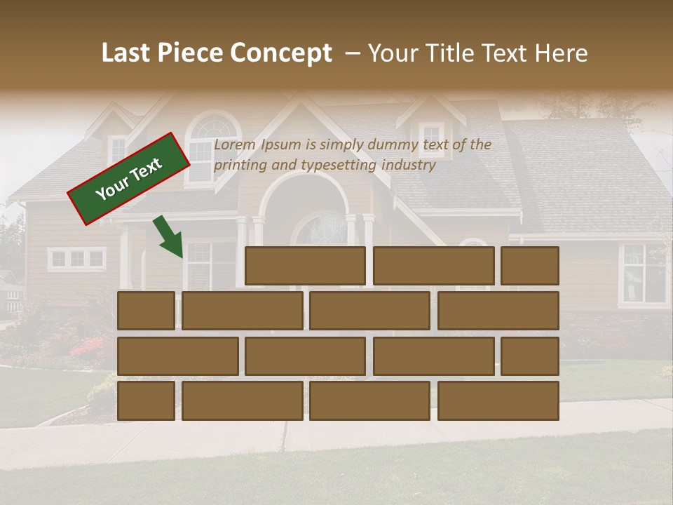 Custom Expensive Landscape PowerPoint Template