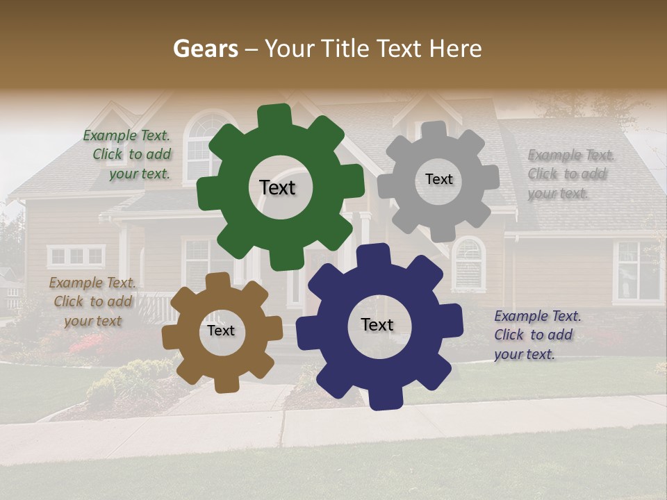 Custom Expensive Landscape PowerPoint Template