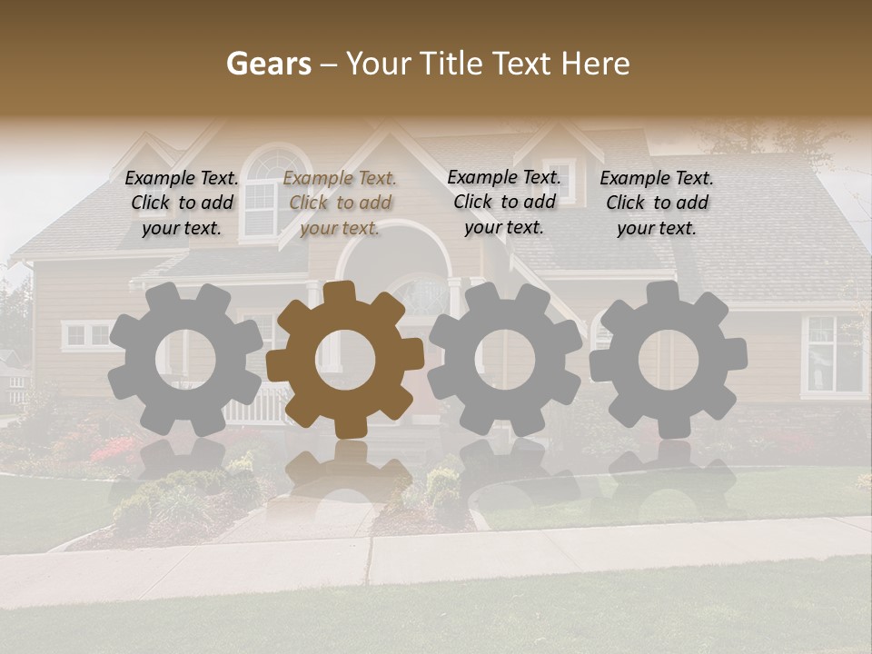 Custom Expensive Landscape PowerPoint Template