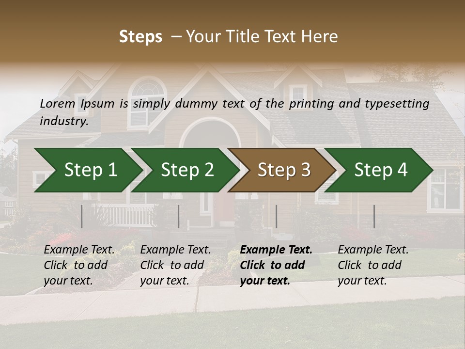 Custom Expensive Landscape PowerPoint Template