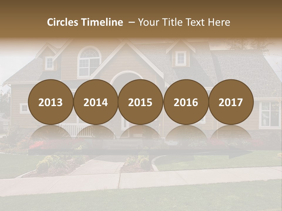 Custom Expensive Landscape PowerPoint Template