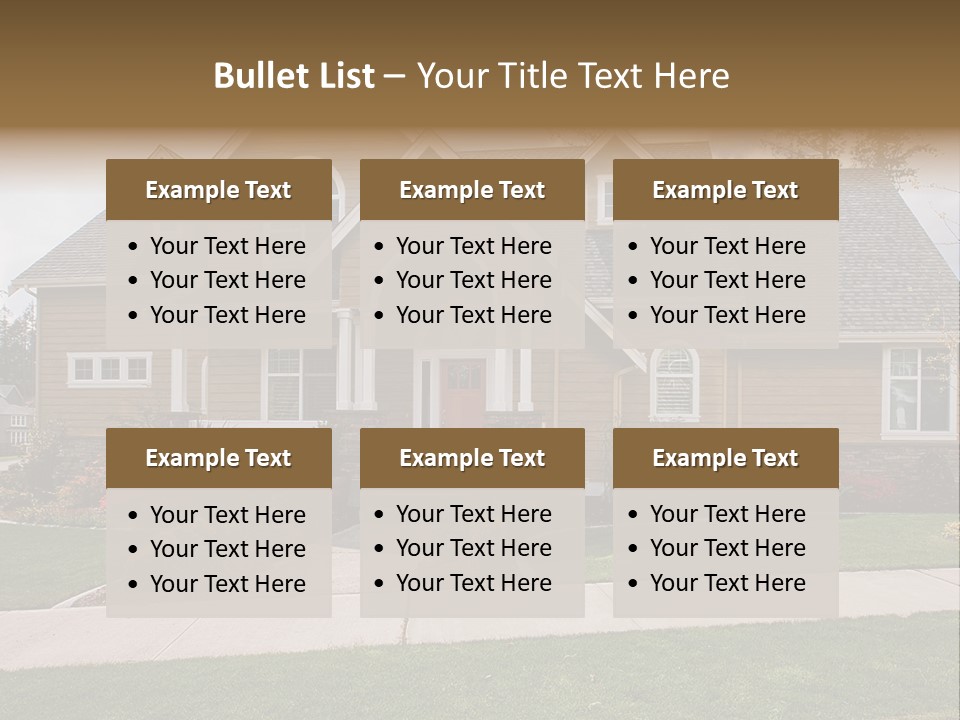 Custom Expensive Landscape PowerPoint Template