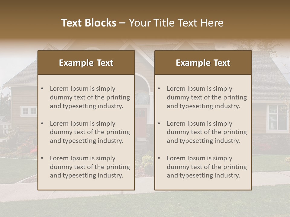 Custom Expensive Landscape PowerPoint Template