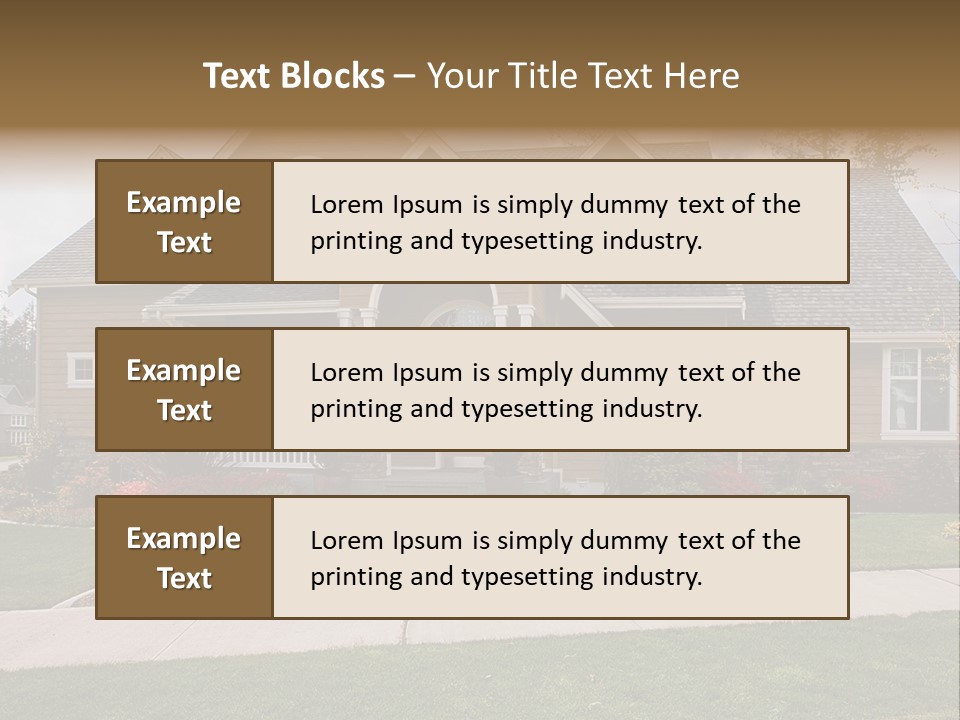 Custom Expensive Landscape PowerPoint Template