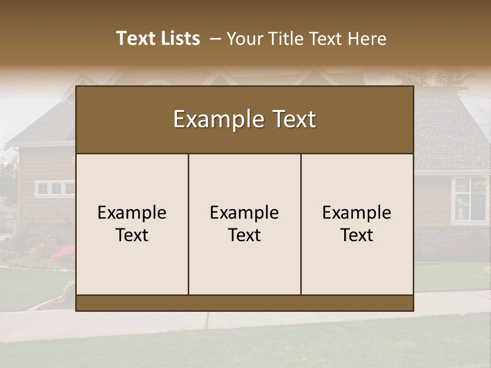 Custom Expensive Landscape PowerPoint Template