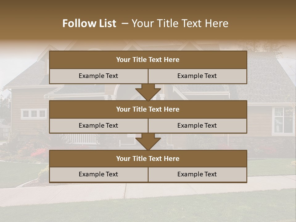 Custom Expensive Landscape PowerPoint Template