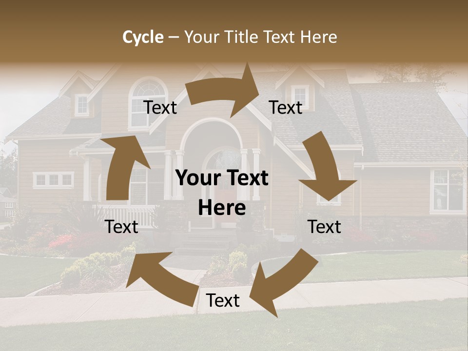 Custom Expensive Landscape PowerPoint Template