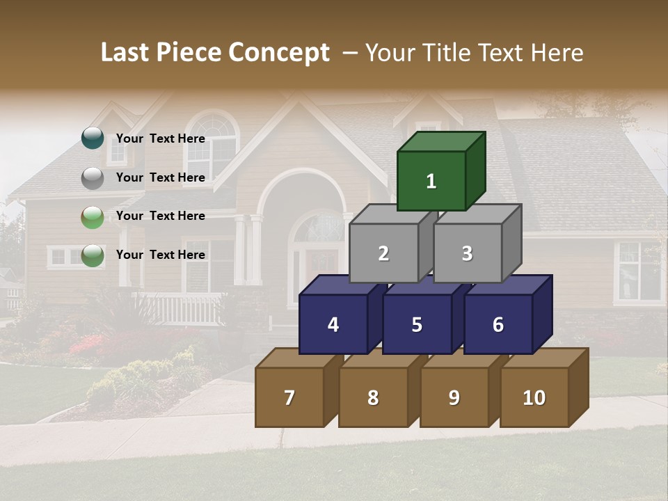 Custom Expensive Landscape PowerPoint Template