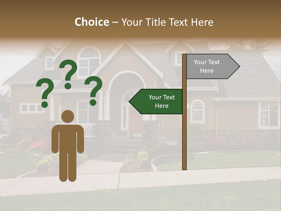 Custom Expensive Landscape PowerPoint Template