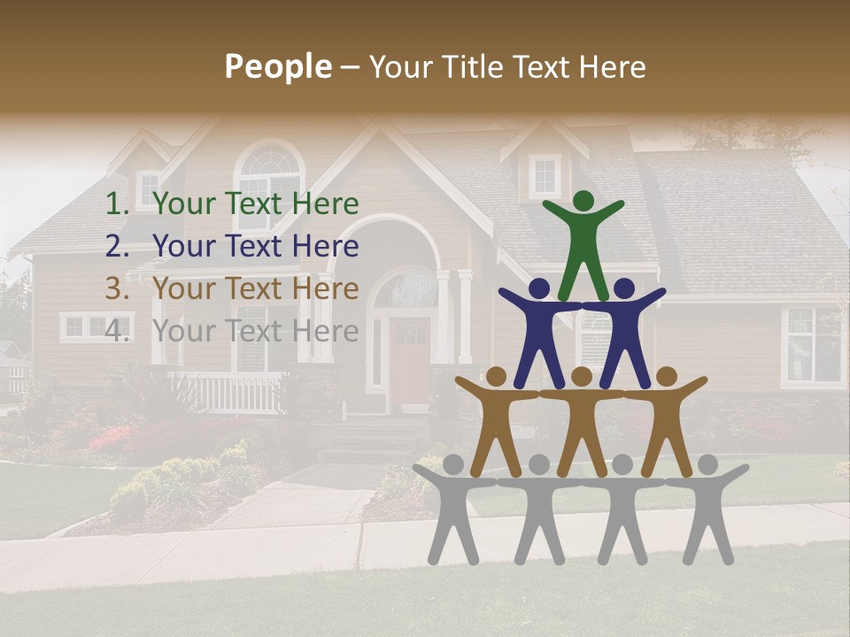 Custom Expensive Landscape PowerPoint Template