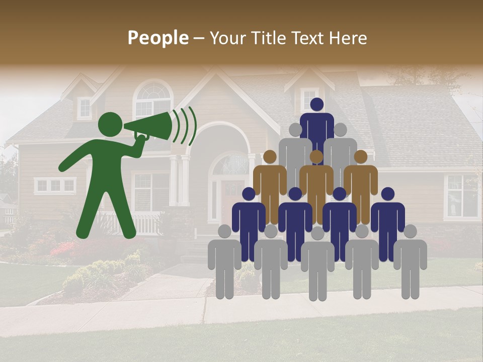 Custom Expensive Landscape PowerPoint Template