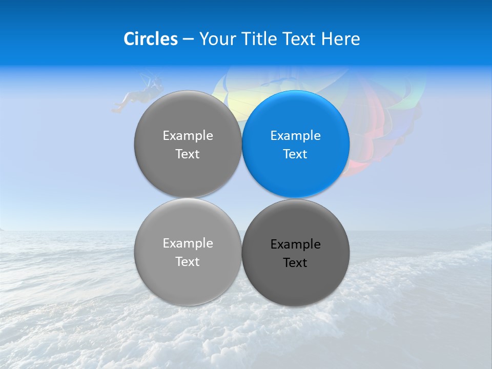 Parasail Ocean Summer PowerPoint Template