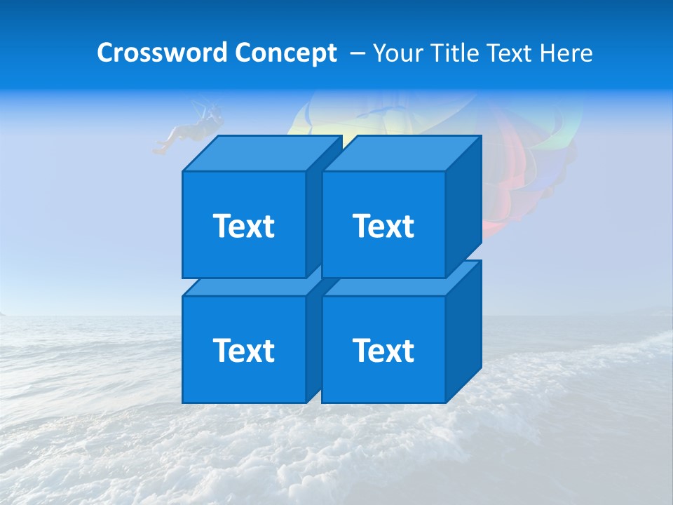 Parasail Ocean Summer PowerPoint Template