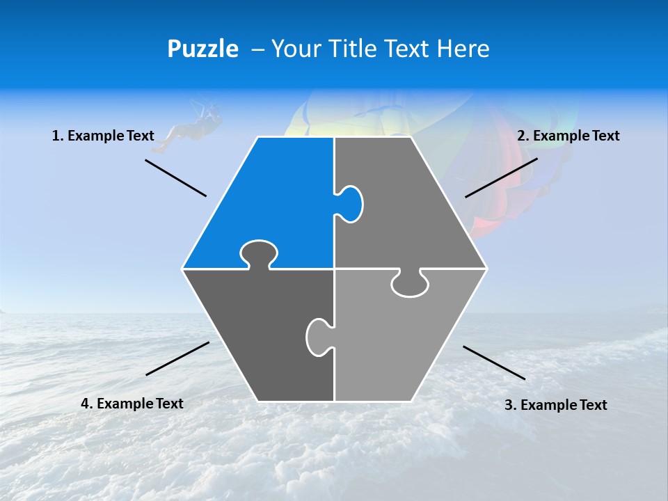 Parasail Ocean Summer PowerPoint Template