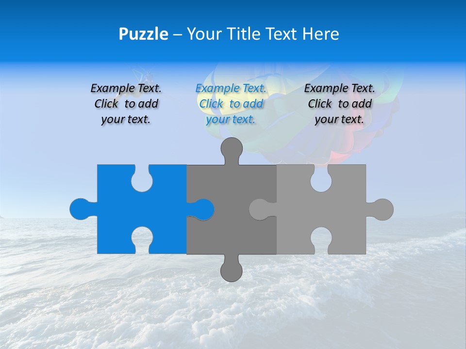 Parasail Ocean Summer PowerPoint Template