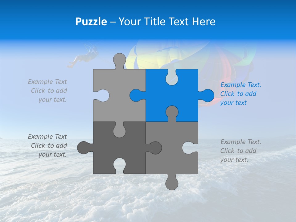 Parasail Ocean Summer PowerPoint Template