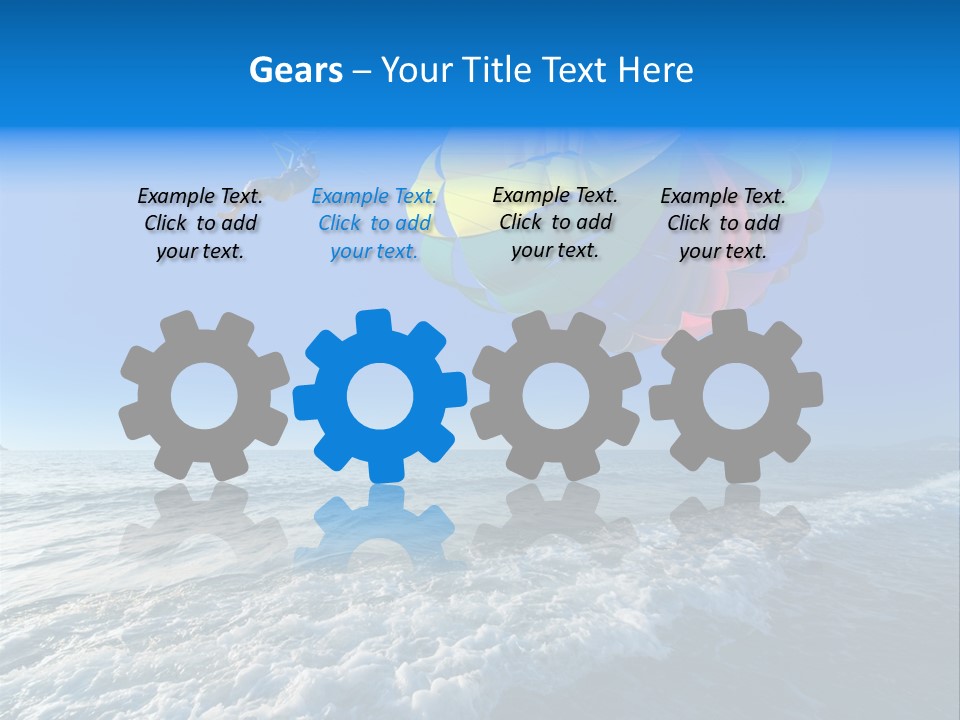 Parasail Ocean Summer PowerPoint Template