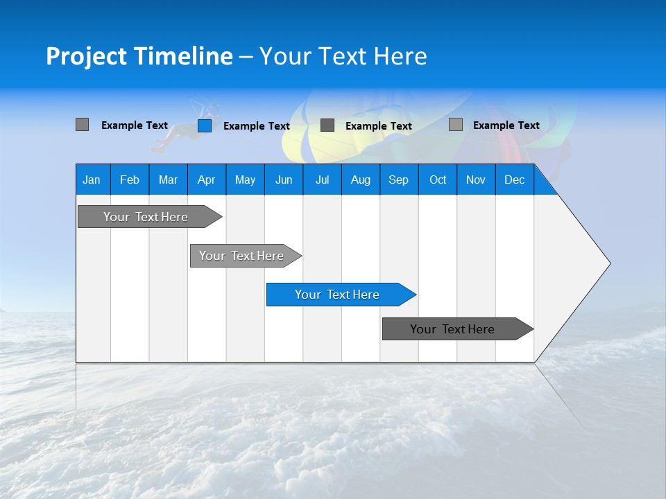 Parasail Ocean Summer PowerPoint Template